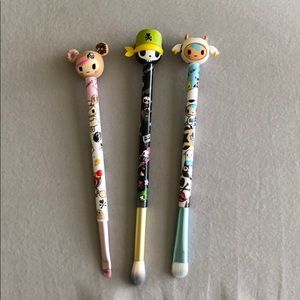 Tokidoki Pittura Brush Set, no box. Never used